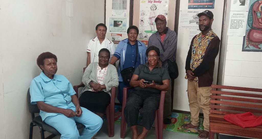 Researchers on fieldwork